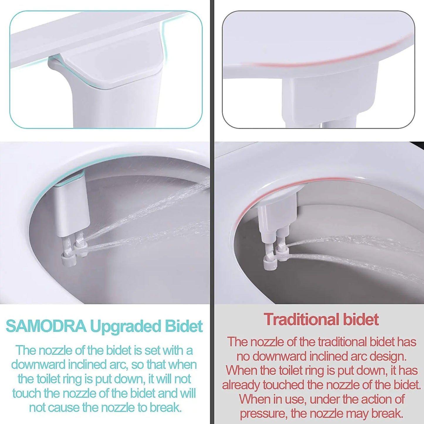Samodra Dual Nozzle Bidet Attachment – Cleaner, Safer, More Comfortable Bathroom Hygiene
