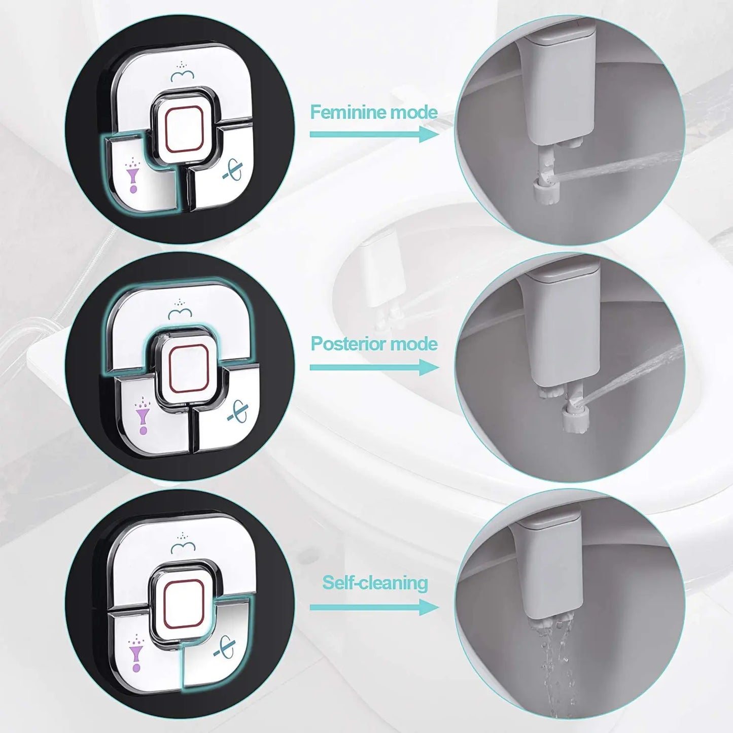 Samodra Dual Nozzle Bidet Attachment – Cleaner, Safer, More Comfortable Bathroom Hygiene